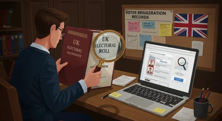 Find someone on the electoral roll in the UK - Official search records