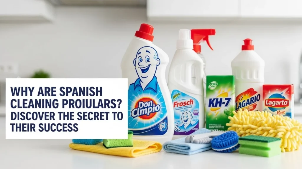 Why Are Spanish Cleaning Products Popular